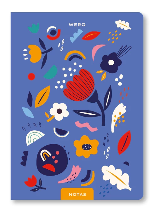 Libreta Wero Tapa Blanda - Hojas Lisas