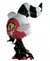 Helluva Boss Moxxie Vinyl Figure - ENERO 2025 - WONDER COLLECTION STORE