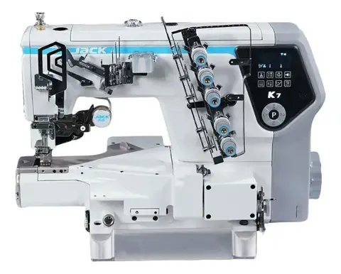 TAPA COSTURA CAÑÓN AUTOMATICA JACK K7-UT-01GBX364 - DE 3 AGUJAS - NUEVA TECNOLOGIA (JK-K7-UT-01GBX3)
