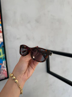 ÓCULOS ISIS ANIMAL PRINT LENTE PRETA - comprar online