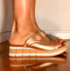 Perla Gold Baja - Groovas Shoes Co.