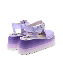 Sandalias Pantone Lila Baja 38 OUTLET - tienda online