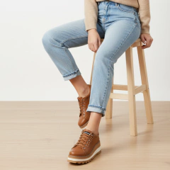 Lupe Brown Baja - Groovas Shoes Co.