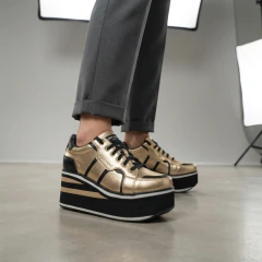 Dallas Black Gold - Groovas Shoes Co.