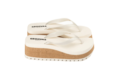 Vainilla Blanco/Corcho - Groovas Shoes Co.