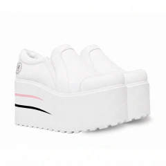 Parma White High - Groovas Shoes Co.