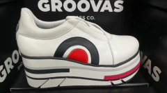 Tokyo White 40 OUTLET - Groovas Shoes Co.