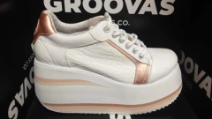 Marsella White Alta 36 OUTLET - Groovas Shoes Co.