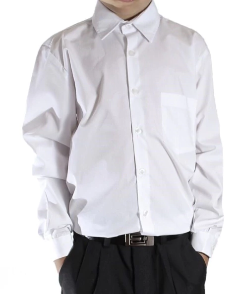 Camisa Blanca Varon Manga Larga