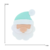 Recorte de Feltro Cabeça Papai Noel Candy na internet
