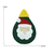 Recorte de Feltro Pingente Papai Noel