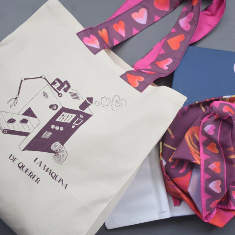 TOTE BAG + PAÑUELO GRANDE