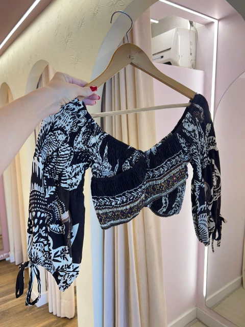 CROPPED JARDIM - comprar online