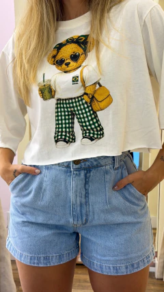 CROPPED URSO BRASIL - comprar online