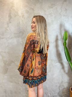 VESTIDO RAIZES TROPICAIS - Linda Flor com Vest LTDA
