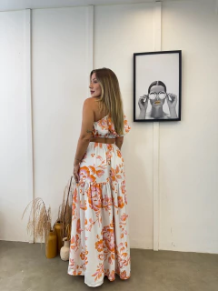 VESTIDO LONGO AMOR FLORAL - loja online
