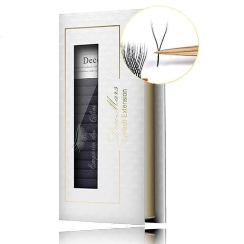 Cilios Y DECEMARS - Fio Y Volume Brasileiro 0.07D