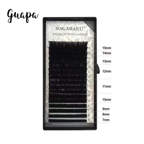 Cílios Mix Nagaraku 0.07 C - Premium Mink 7-15mm