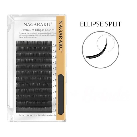 Cilios Elipse Nagaraku 0.20D - Caixa Mix