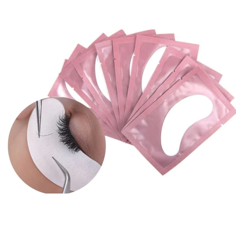 10 pares de Adesivos Em Gel Protetor Alongamento De Cílios