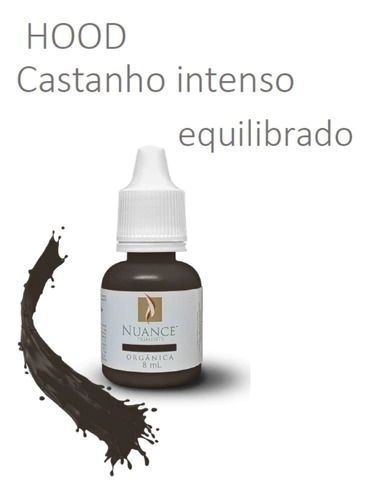 PIGMENTO NUANCE - HOOD ORGÂNICO 8ML ( Castanho Intenso )