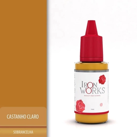 PIGMENTO IRON WORKS CASTANHO CLARO - 15ML