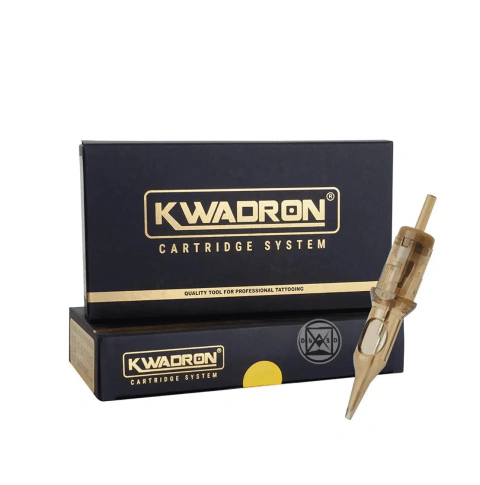 Cartucho Tatuagem Kwadron - RM ROUND MAGNUM OU RS ROUND SHADER bucha