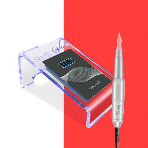 Combo Dermografo Sirius Dermocamp Sharp 300 pro ( PRETO )