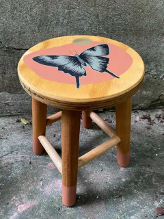 Banqueta P Borboleta Noir - comprar online