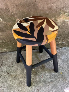 Banqueta M Folha Noir