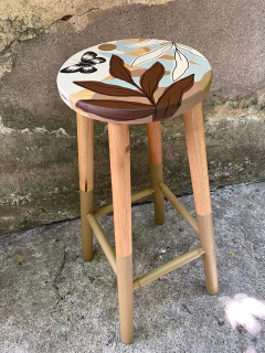 Banqueta Alta - Bosque na internet