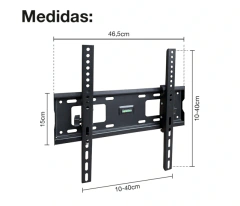 Soporte Basculante SP-44B de Pared Para TV de 32" a 75" - comprar online