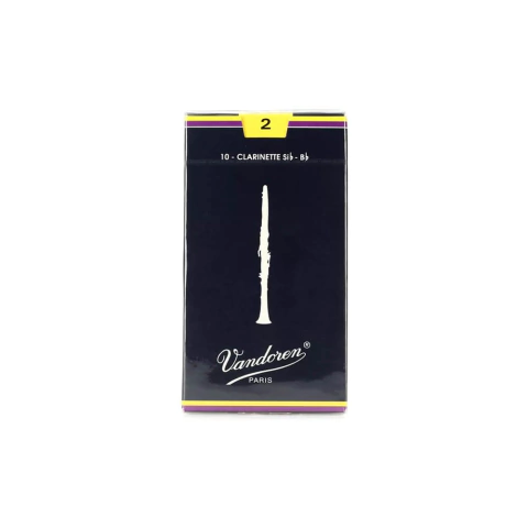 Palheta Vandoren Clarinete CR102 2 Tradicional com 1 unidade