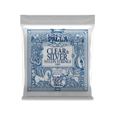 Encordoamento Violão Clássico Ernie Ball 2403 Nylon Média Ernesto Palla