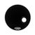 Pele Evans Emad Resonant Black BD20REMAD 20" Filme Único Resposta para Bumbo