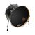 Pele Evans Emad Resonant Black BD22REMAD 22" Filme Único Resposta para Bumbo na internet