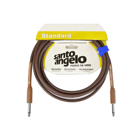 Cabo Violão Santo Angelo Acoustic 4,57 metros Marrom