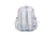 Mochila Shiny Blocks Espalda 17" Silver - Chimola