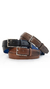 Squirrel Brown Leather Belt - Fausto Buenos Aires