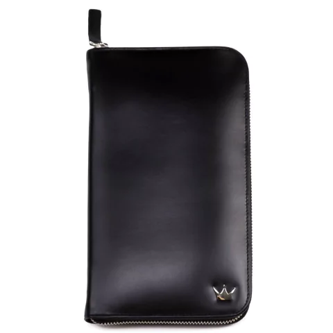 BILLETERA DE VIAJE FAUSTO NEGRO