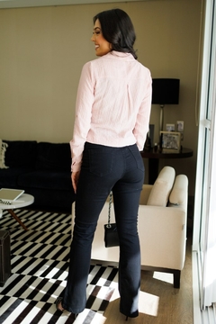 30093-CALÇA JEANS BLACK FLARE - comprar online