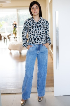 30180-BLUSA MALHA TRICOT ANIMAL PRINT