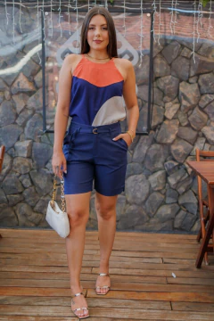 30517-CONJUNTO BERMUDA COTTON DENSE E BLUSA SENSORIALE