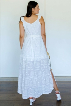 30524-VESTIDO LONGO BORDADO LOLLY OFF WHITE - comprar online