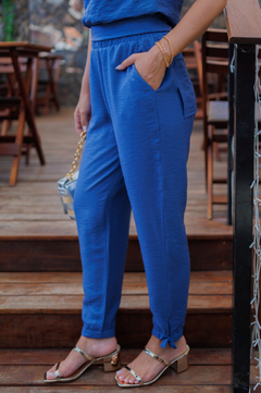 30807-CALÇA RAYON MIX IND BLUE - comprar online