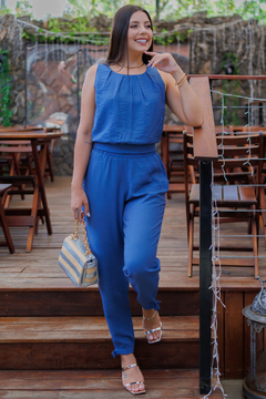 30807-CALÇA RAYON MIX IND BLUE na internet