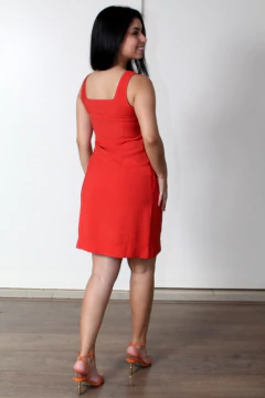 31141-VESTIDO SENSORIALE VERMELHO - comprar online