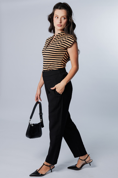 31420-CALÇA SENSORIALE LARGE TWILL PRETO - loja online