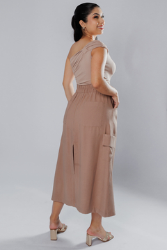 31456-SAIA MIDI SENSORIALE LINEN GROOT - loja online
