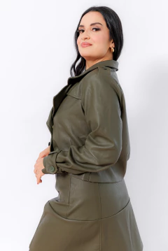 JAQUETA LEATHER BIRRIN - 31552 na internet